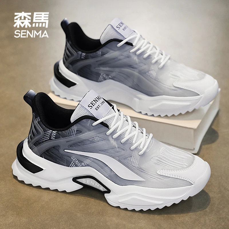 森马新款秋季爆款厚底老爹鞋休闲鞋男款潮流学生跑步百搭运动鞋