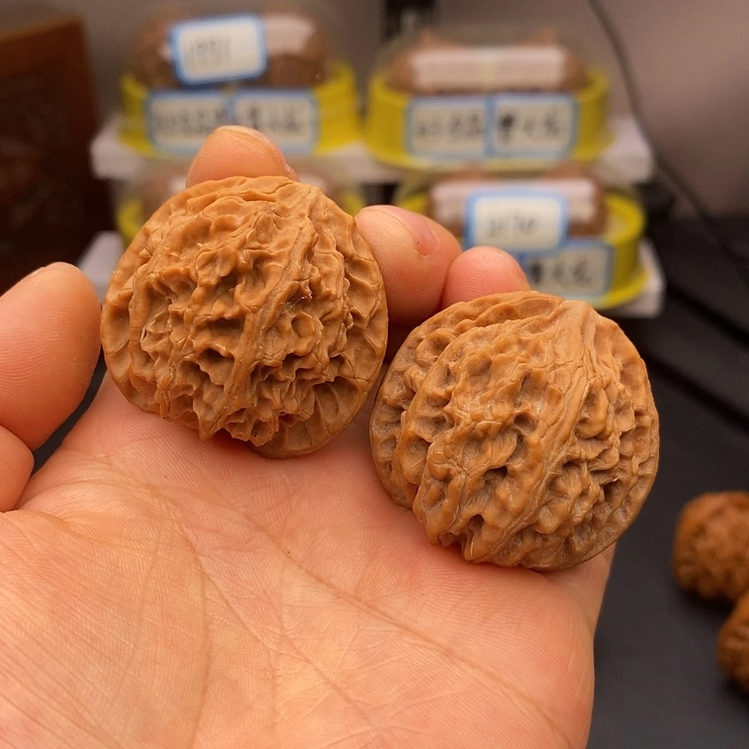 文玩核桃把件吾*柒苹果园