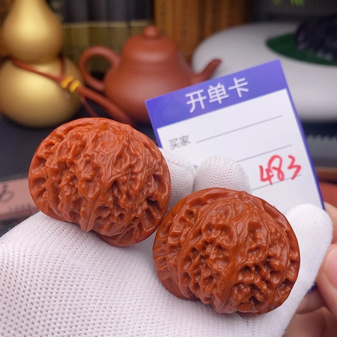 文玩核桃把件42宫灯483
