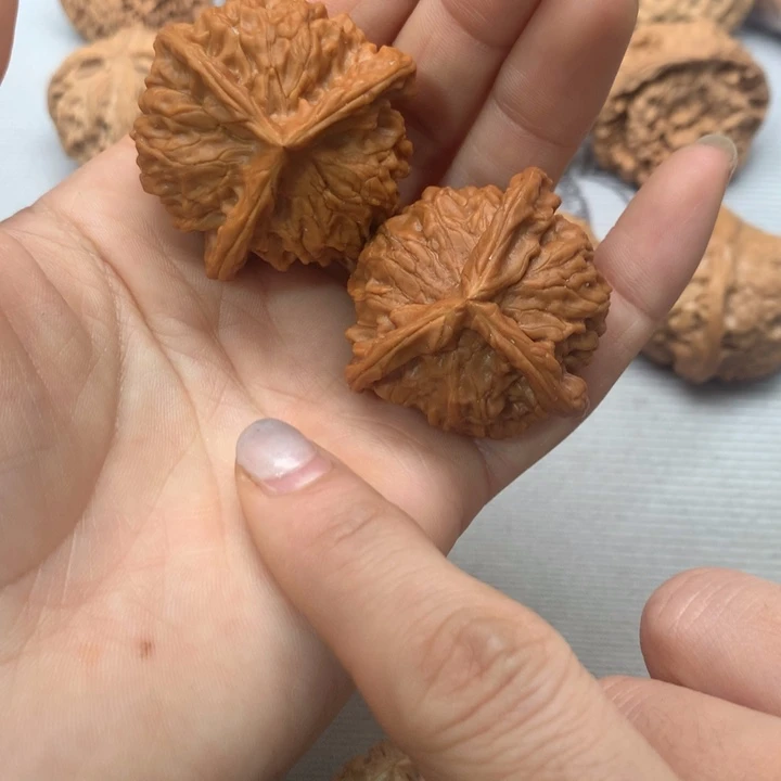 把件文玩核桃盘山三棱39