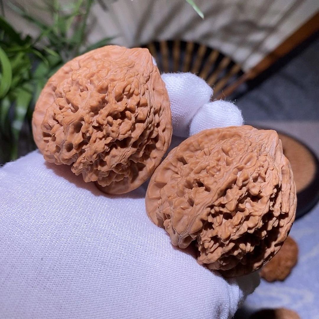 文玩核桃吊坠42全品老款百花山克重46克