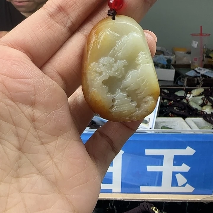 颈饰未镶嵌和田玉
