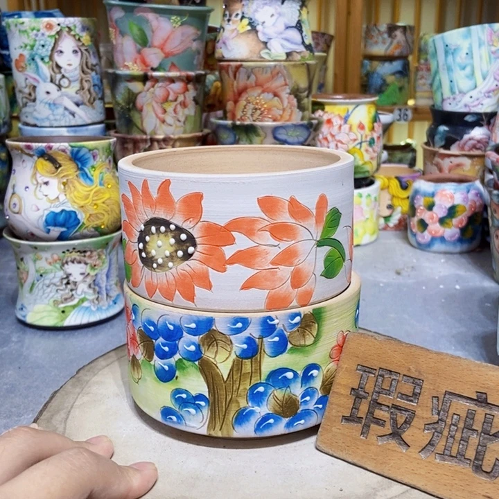 景德镇艺术手绘作品