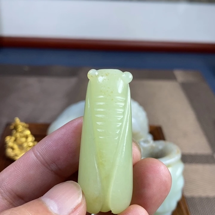 和田玉未镶嵌吊坠(不含链)