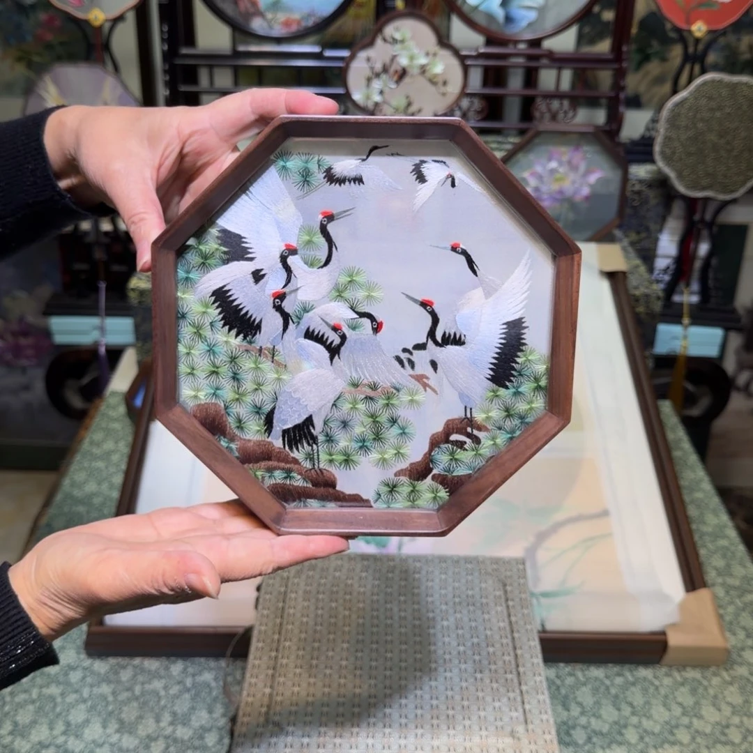 刺绣手工苏绣工艺制作技艺精湛