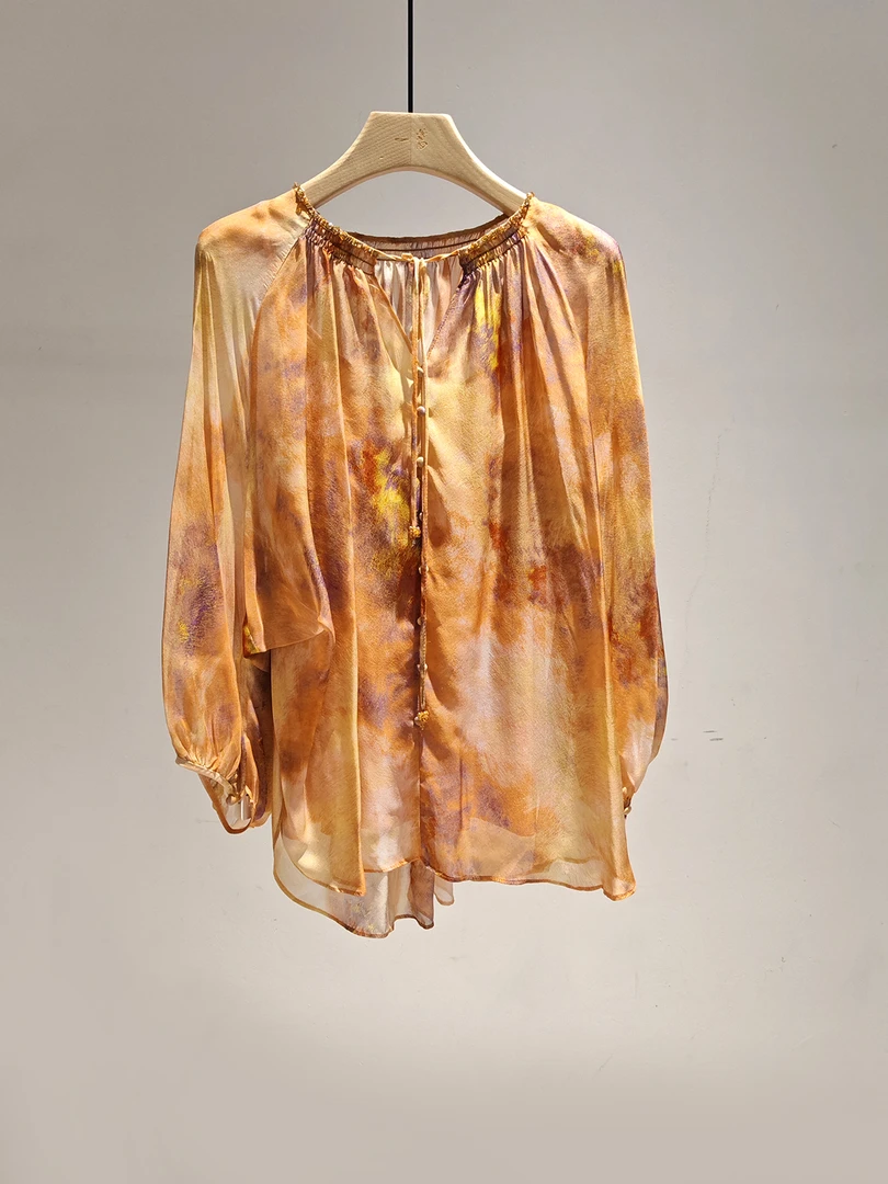 【冬姐精选】ZHY 2025春夏新款原创印花上衣 YZ5SS1905