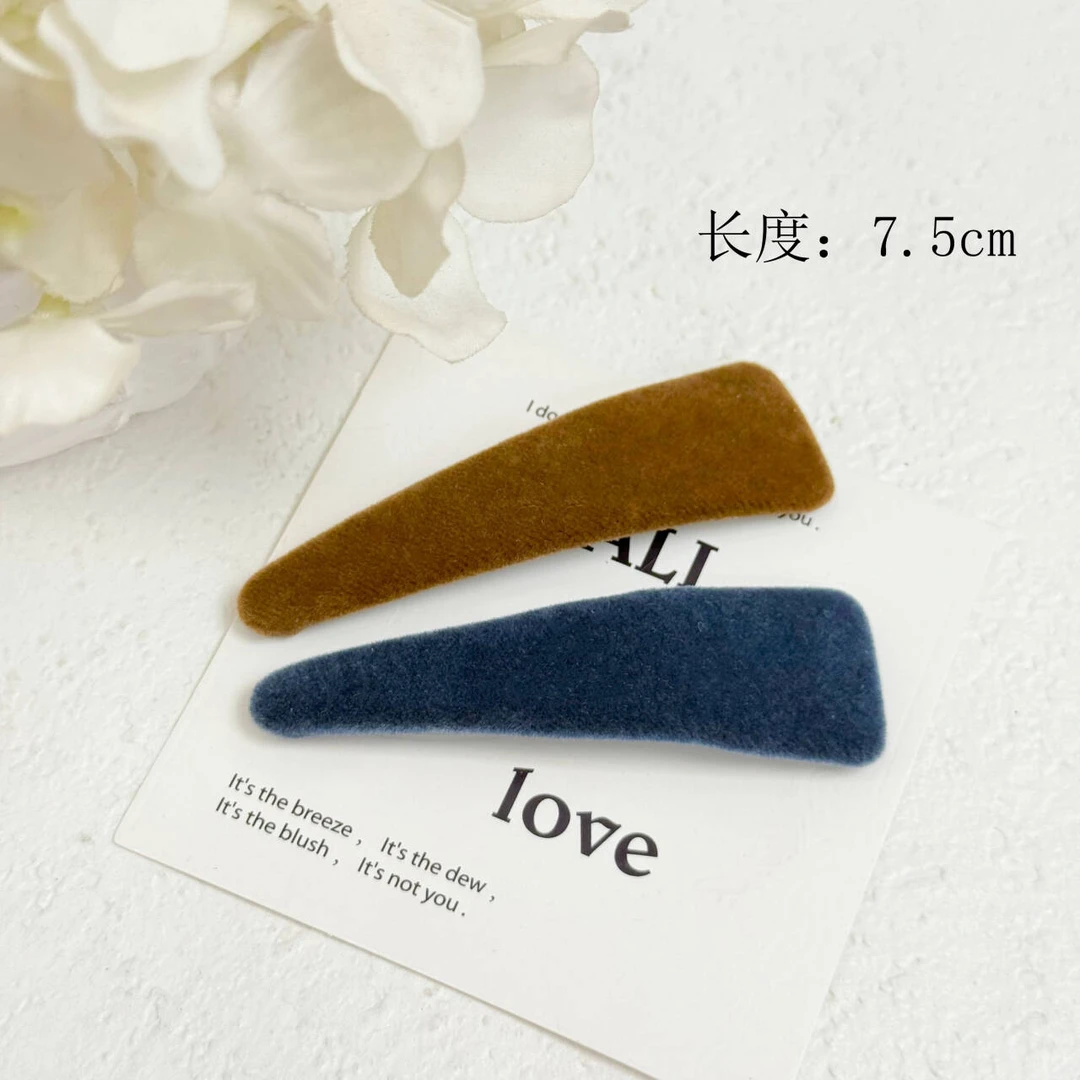 BAOSHATI/宝莎缇F-515初秋绒面碎发BB夹