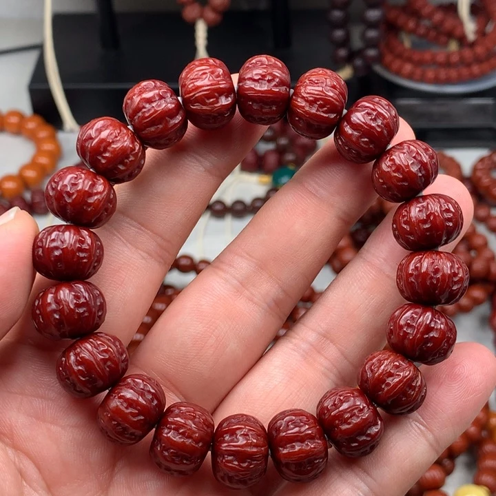 猴头核桃吊坠猪*龙纹京八棱14