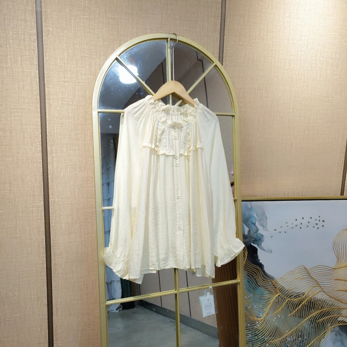 CJ95孕妇杏色上衣90-140