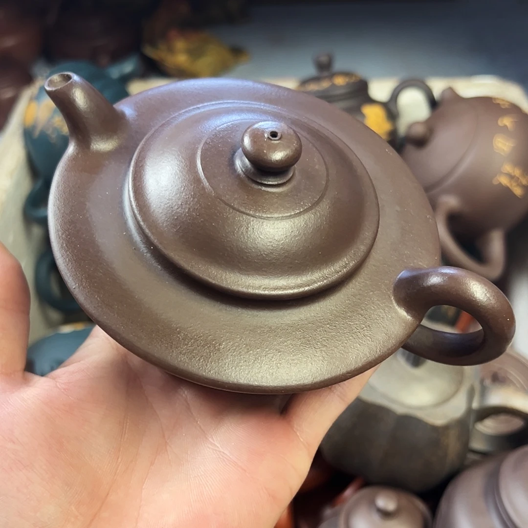 茶壶紫砂宜兴原矿紫砂壶240毫升容量