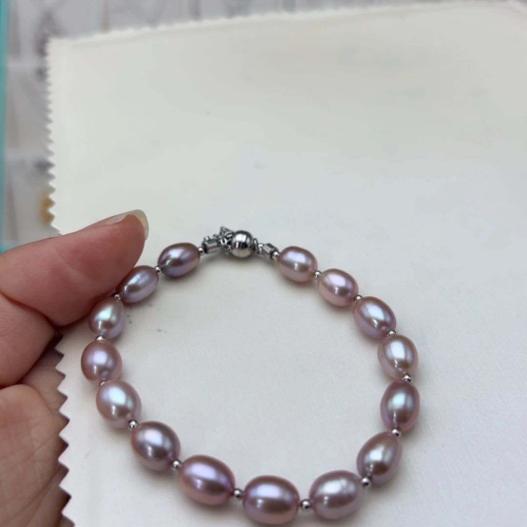 淡水珍珠珍珠钛钢肉*