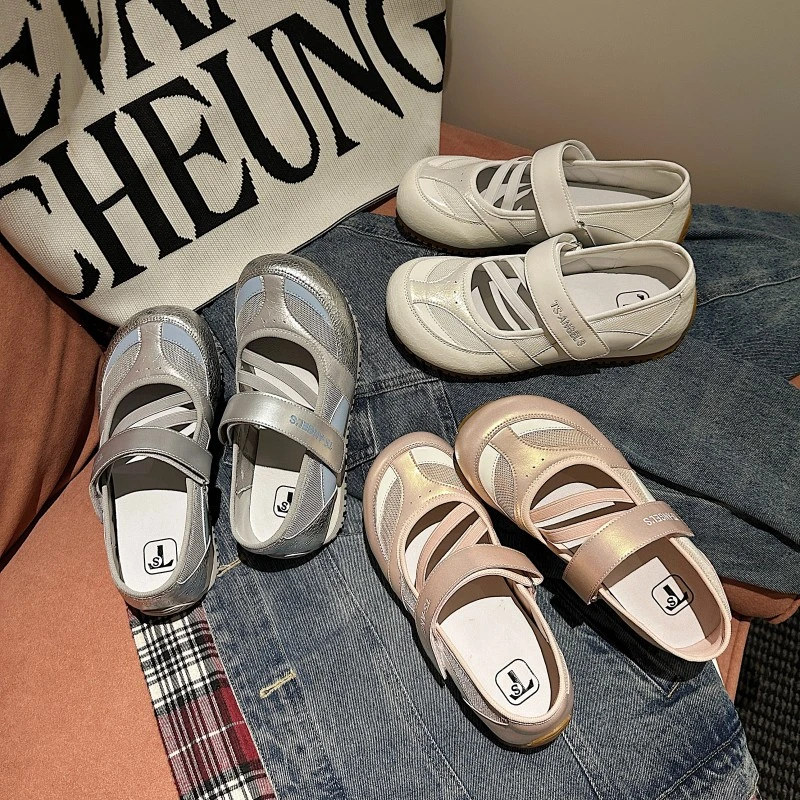 TS平底浅口时尚舒适玛丽珍鞋女款2025新款爆款学院风时尚休闲鞋