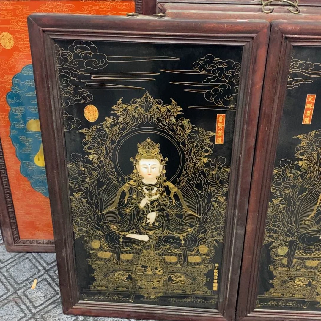 瓷片高*龙景德镇瓷板画柴窑烧制