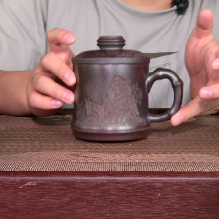 茶杯紫砂高货放漏