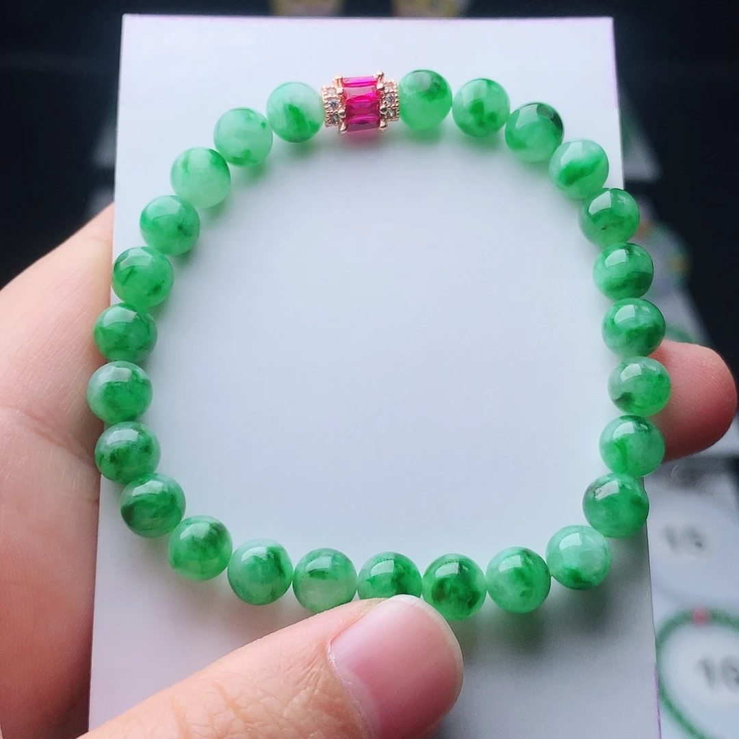 翡翠未镶嵌手链翡翠