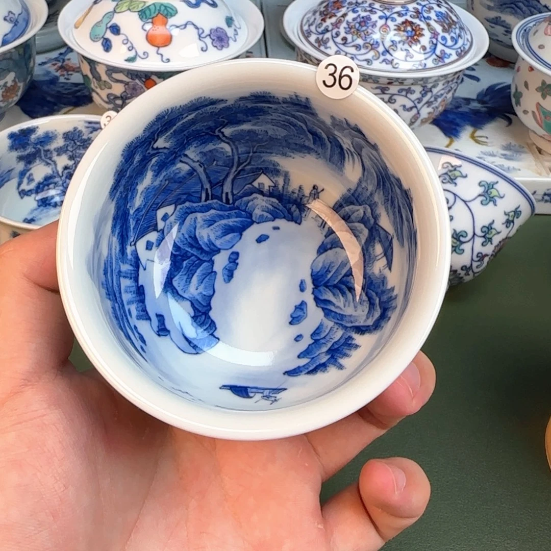 彦祖纯手工手绘茶具36