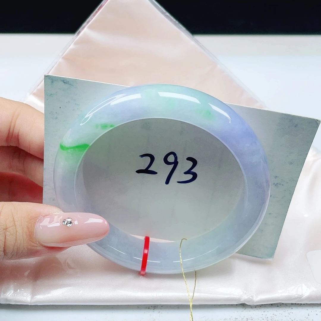 翡翠未镶嵌手镯 正圈56+