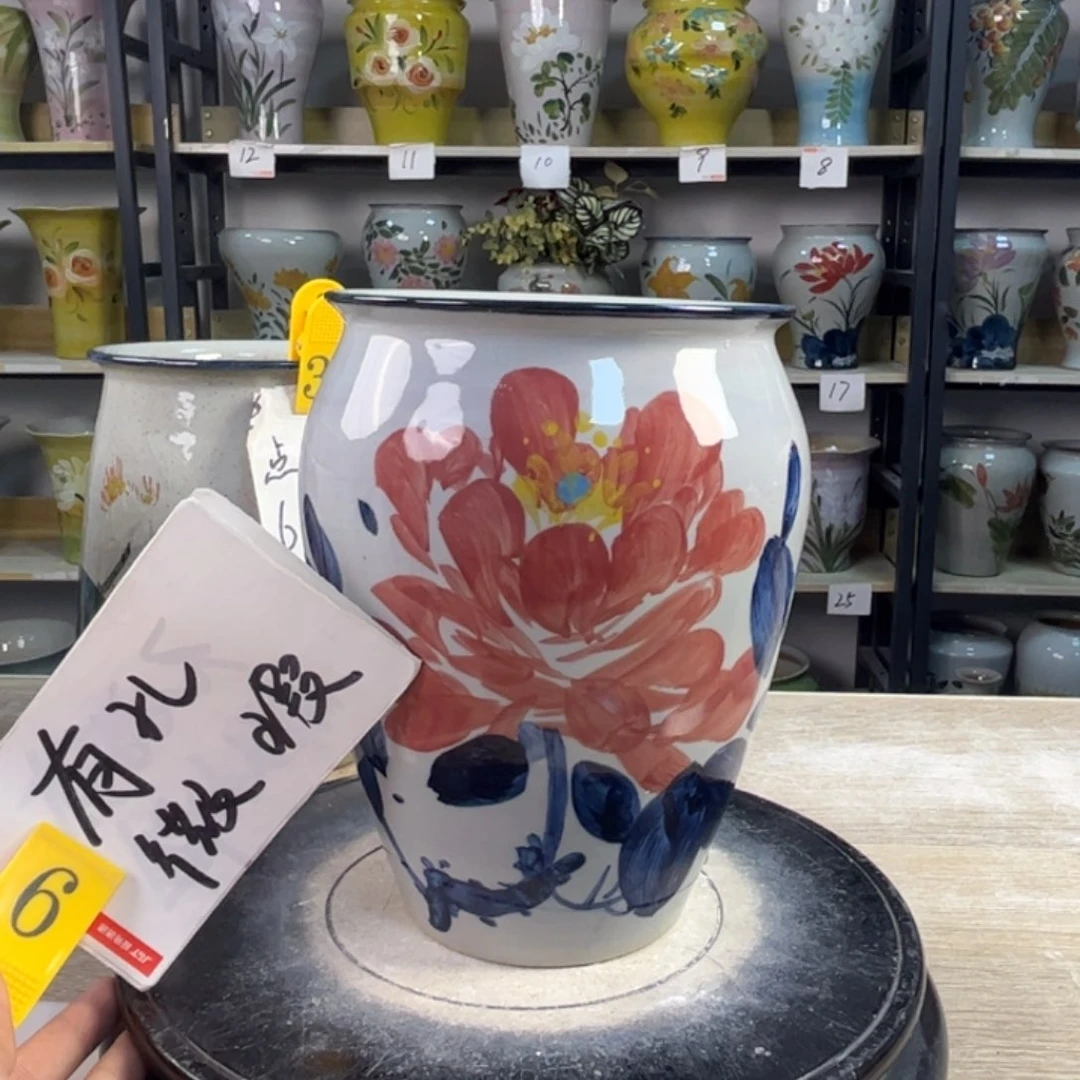 罐1tc景德镇陶瓷花盆