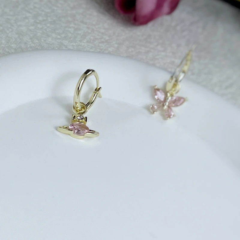 钛钢锆石耳饰 8108 高版精选耳钉设计感精致原版饰品