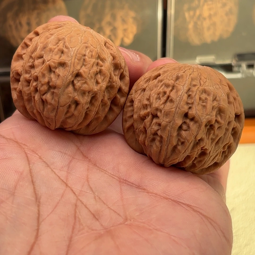 天***阔把件文玩核桃铁锤妹妹