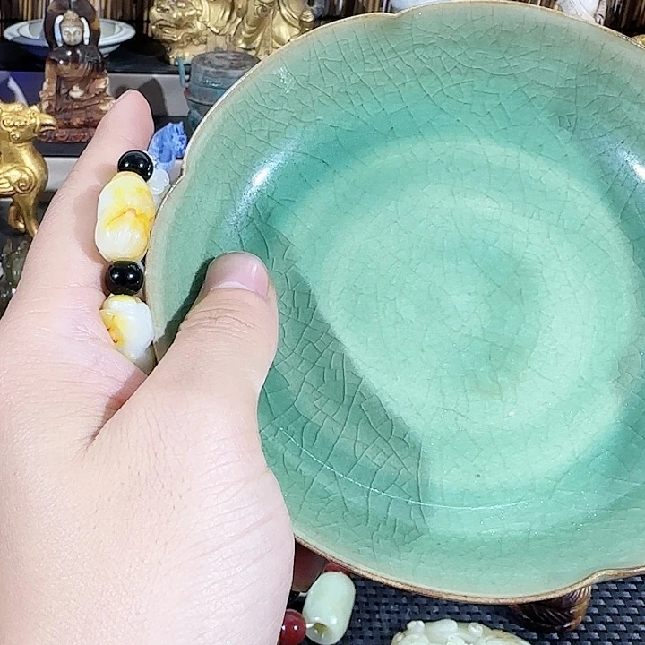 瓷片琳*瓷瓷瓷摆件工艺摆件25666