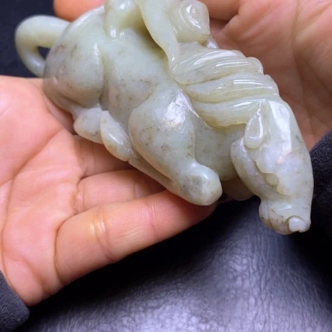 和田玉（糖玉）挂件未镶嵌