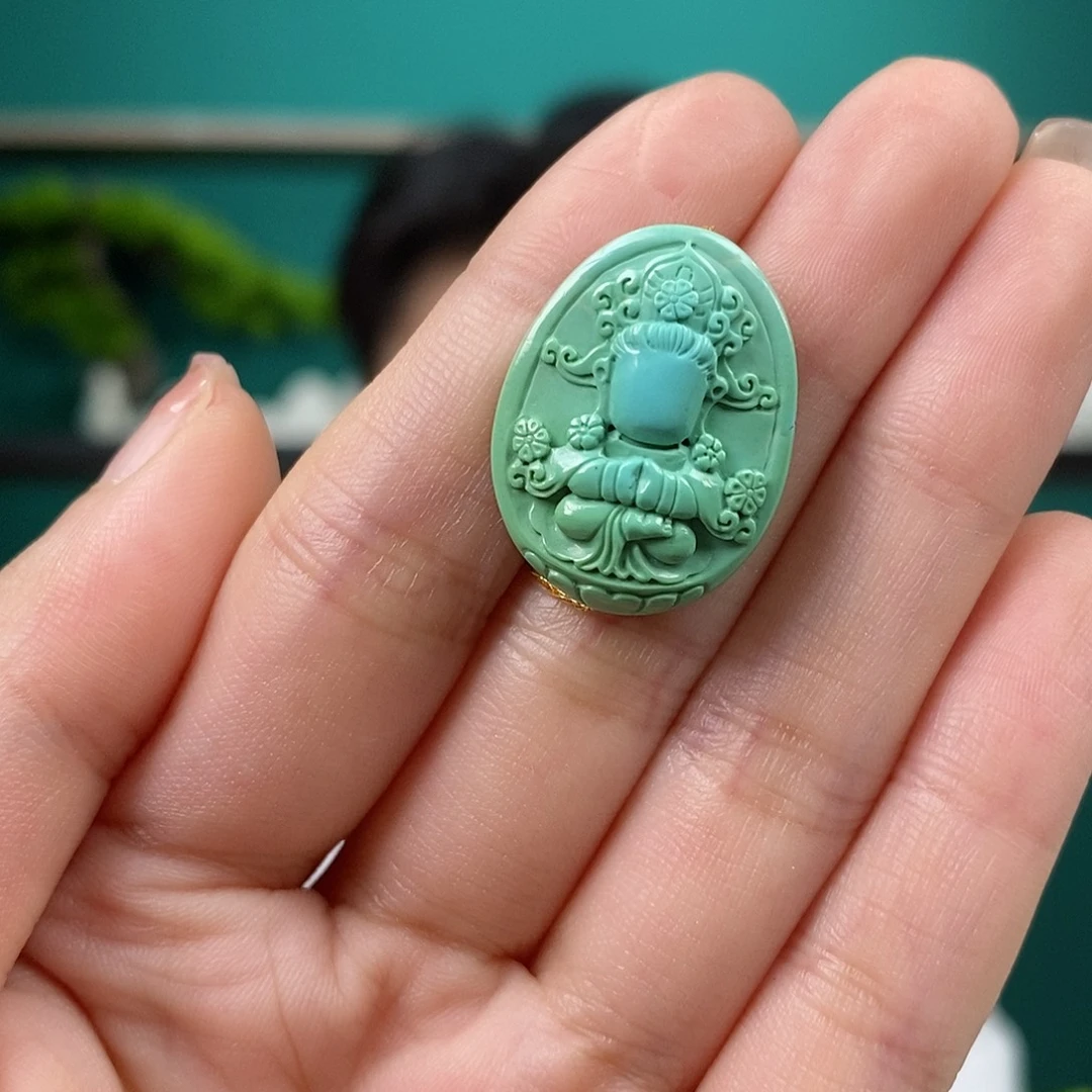 未镶嵌绿松石珠宝奇石