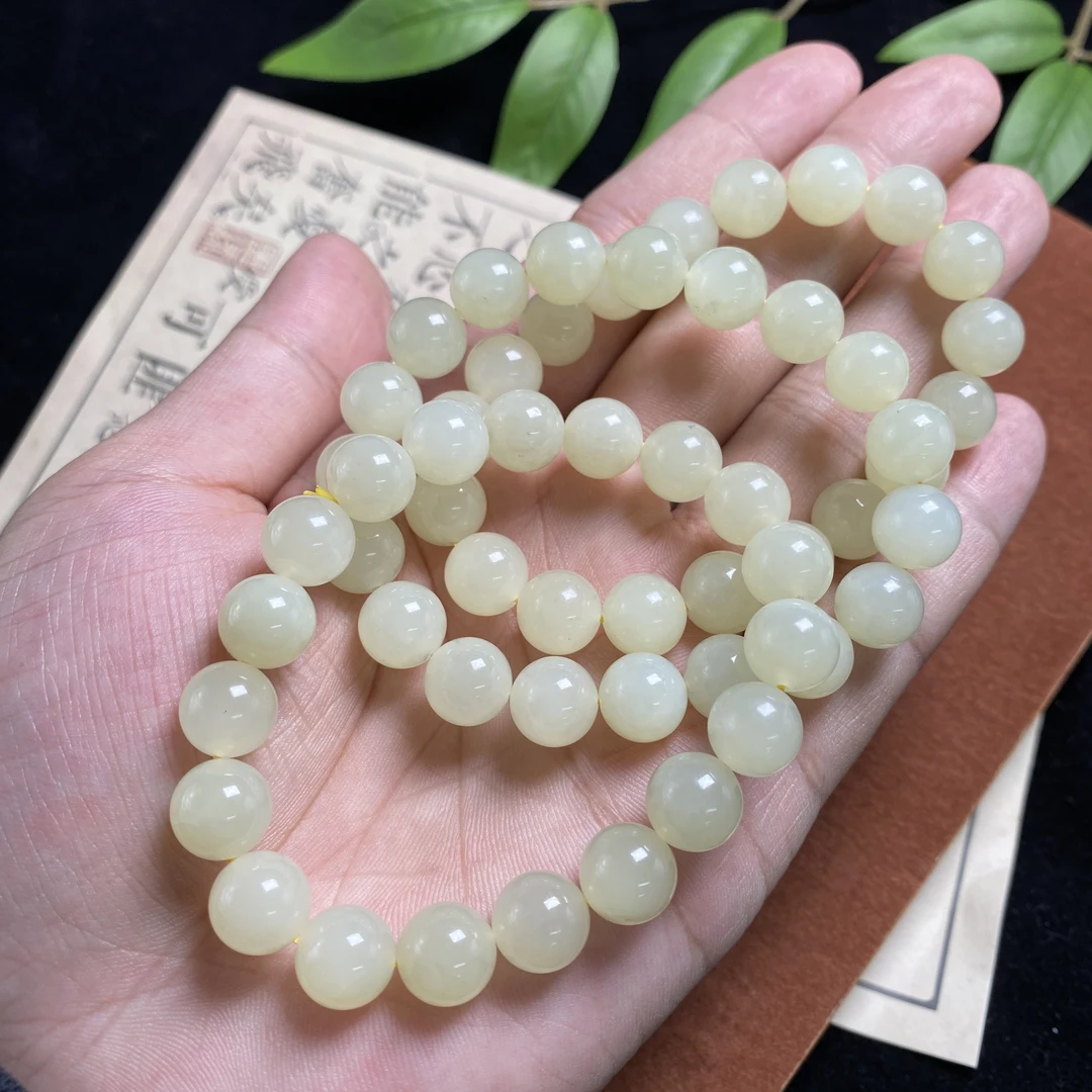 思懿手镯之家-和田玉手串-约10mm-13971-TY-多样性发一