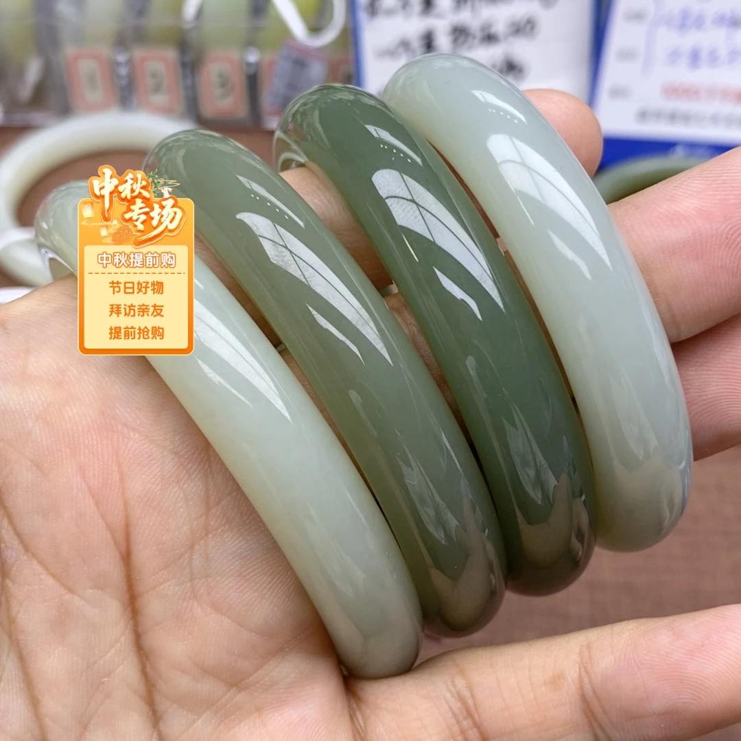 未镶嵌手镯和田玉多样性发货拍一发一