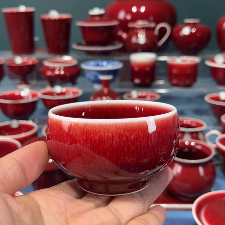 景德镇浅行窑禅定杯