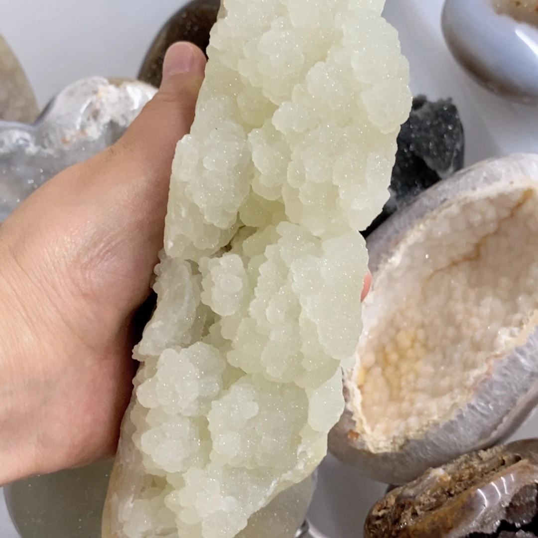 紫晶珠宝半成品未镶嵌