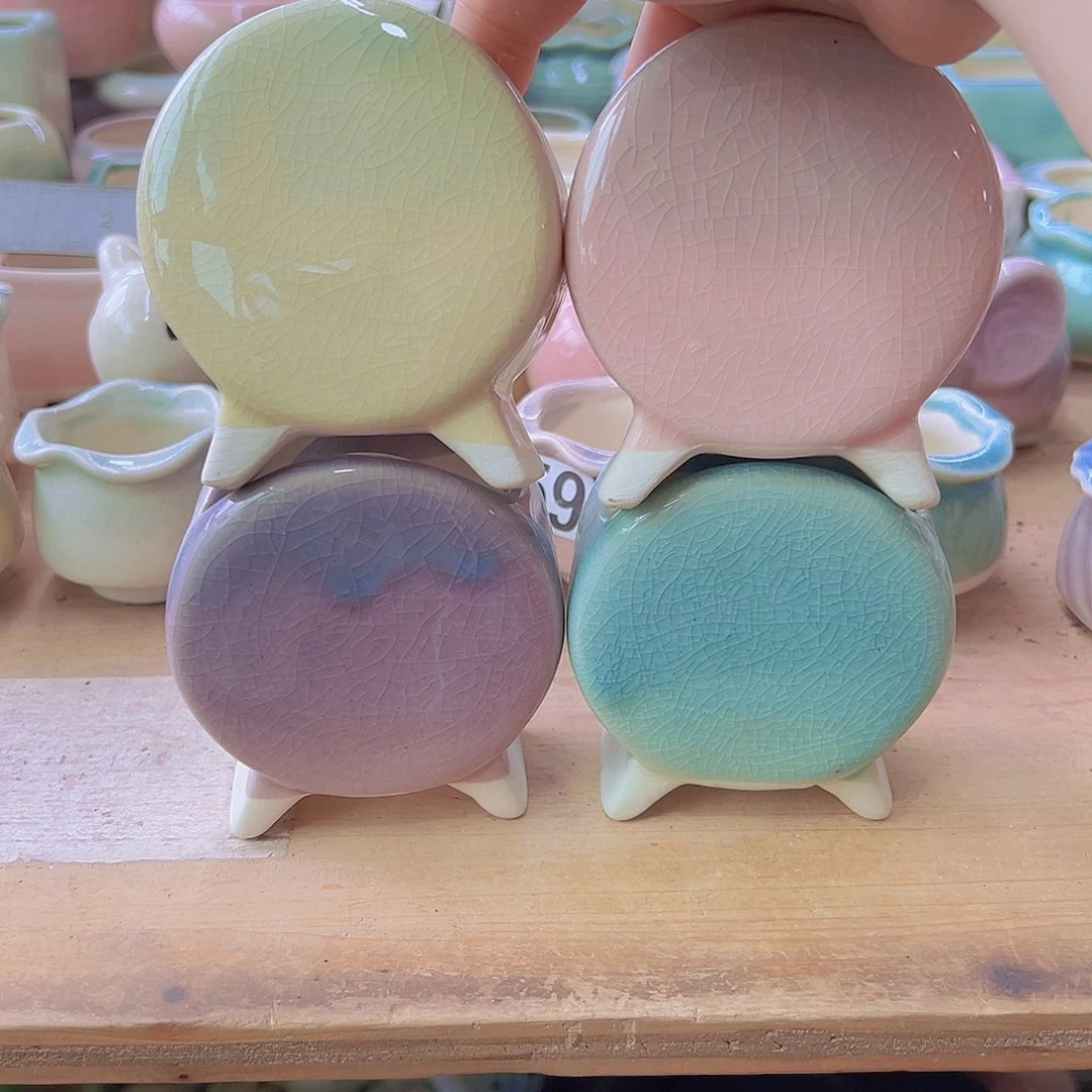 陶瓷花盆当场满12包邮