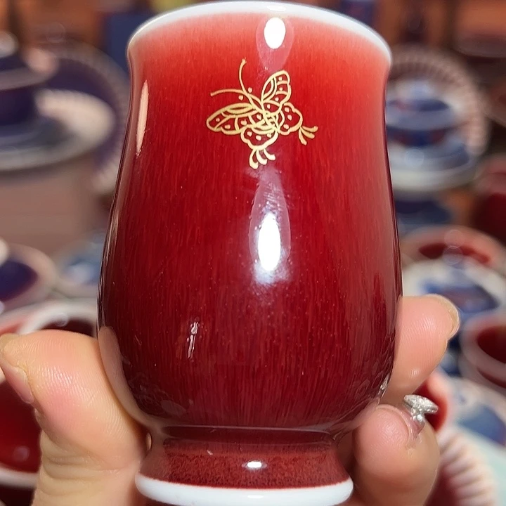 瓷片景德镇品艺轩郎红