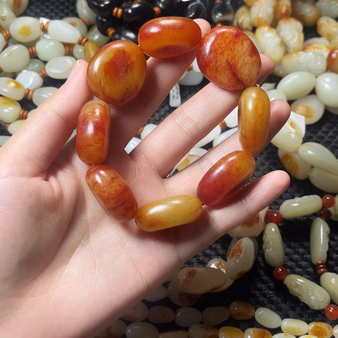 恭***王手链未镶嵌和田玉