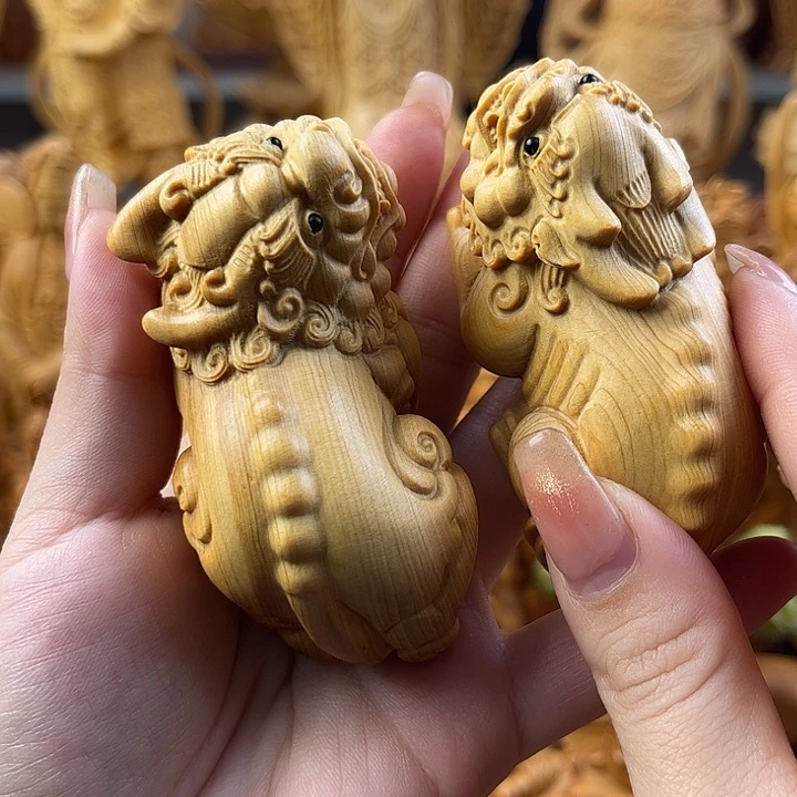 柏木（崖柏）公母貔貅1