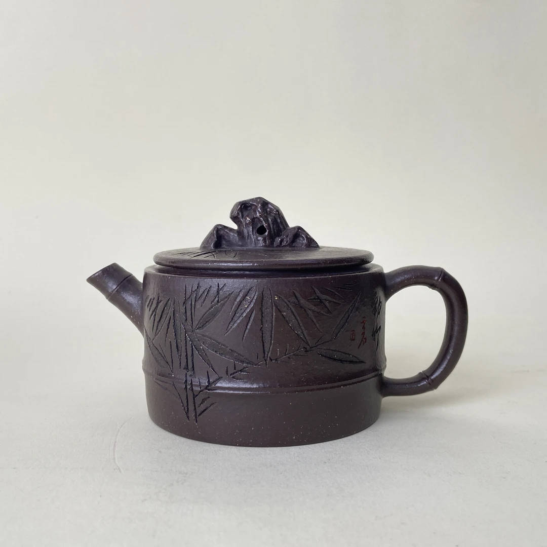 宜兴手工紫砂陶 茶壶GSQ3771-1