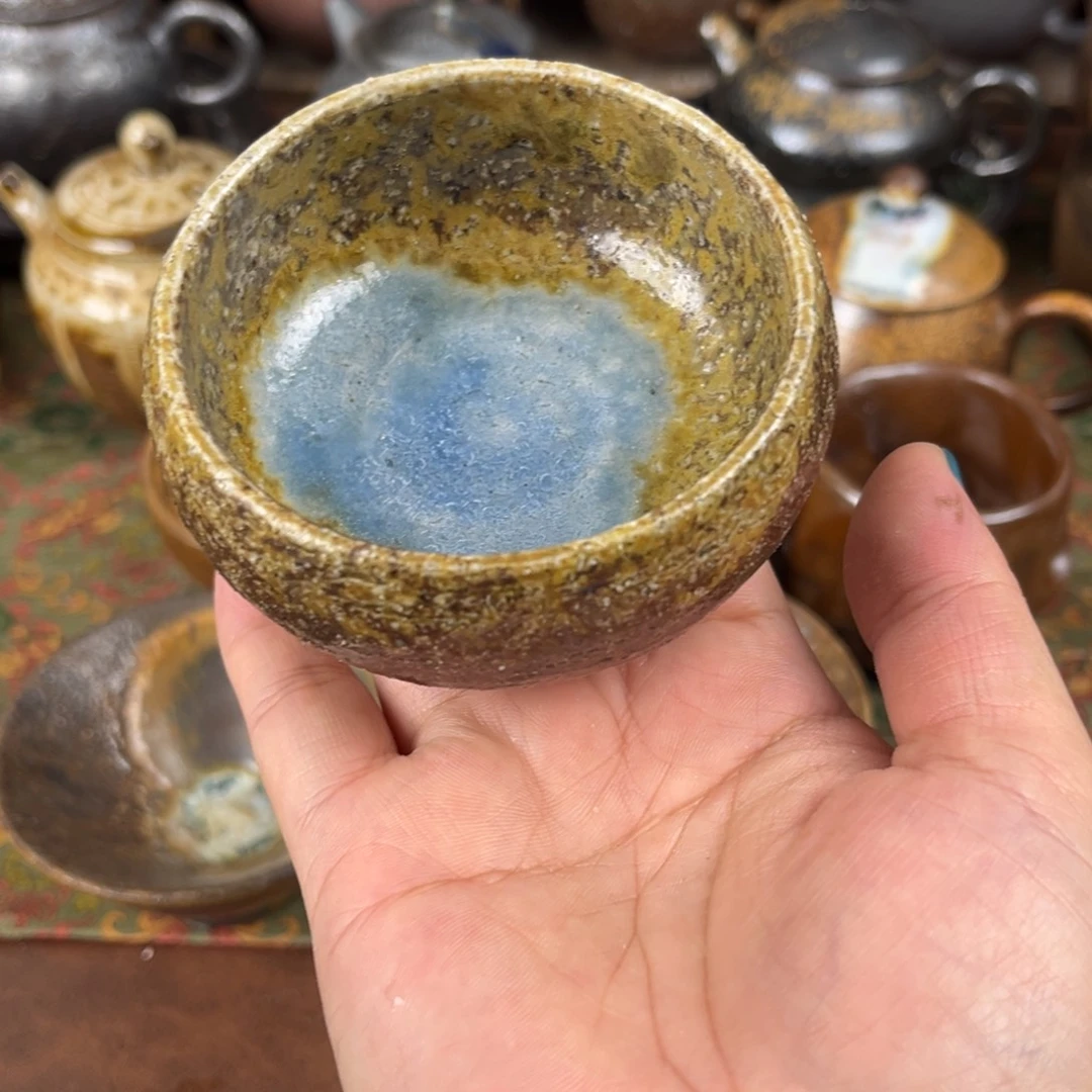 三***河薪烟柴烧茶器666柴烧