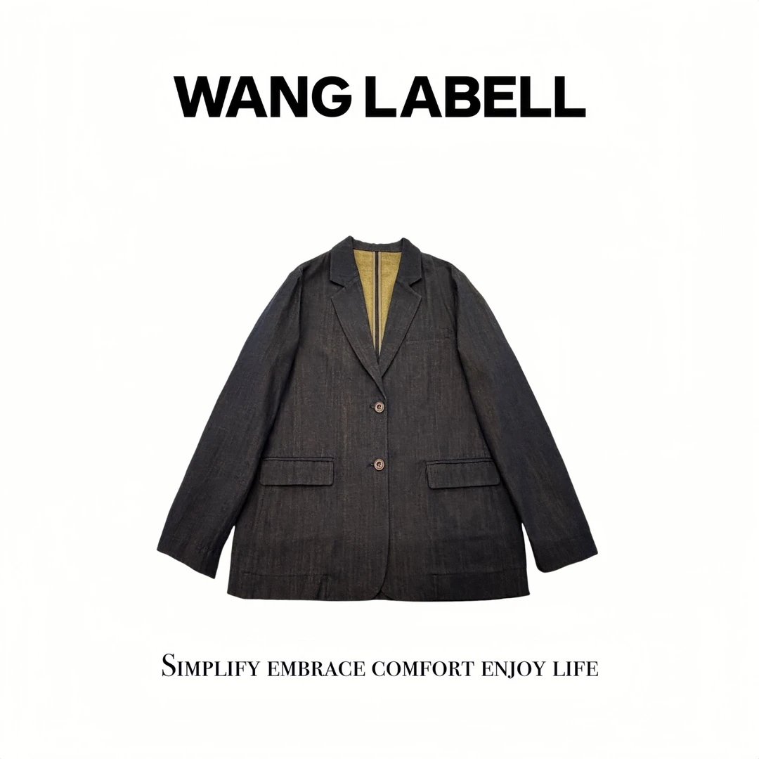 【秋】 |  牛仔西服  百搭复古秋季简约经典