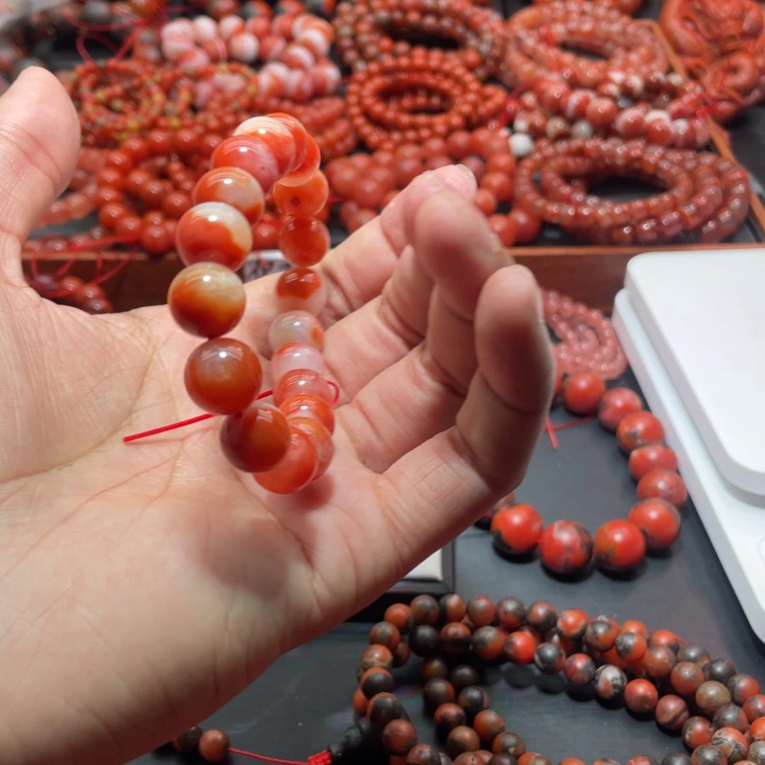 南红玛瑙手链未镶嵌、****