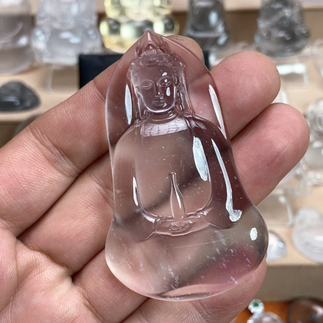 石英质玉吊坠未镶嵌普*