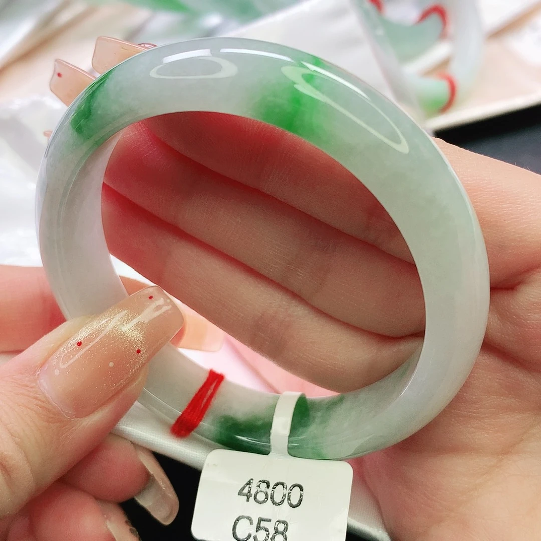 未镶嵌手镯翡翠缅甸天然A货翡翠