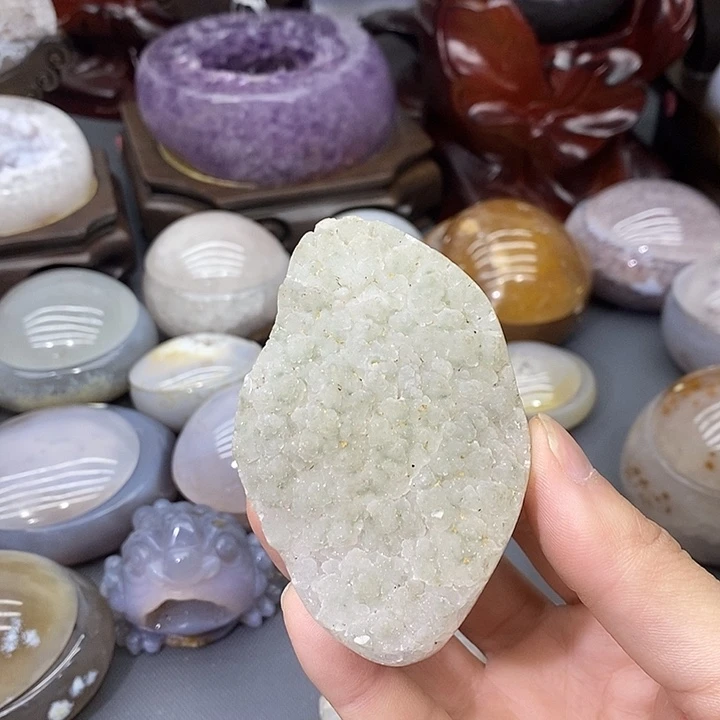 摆件紫晶未镶嵌软糖