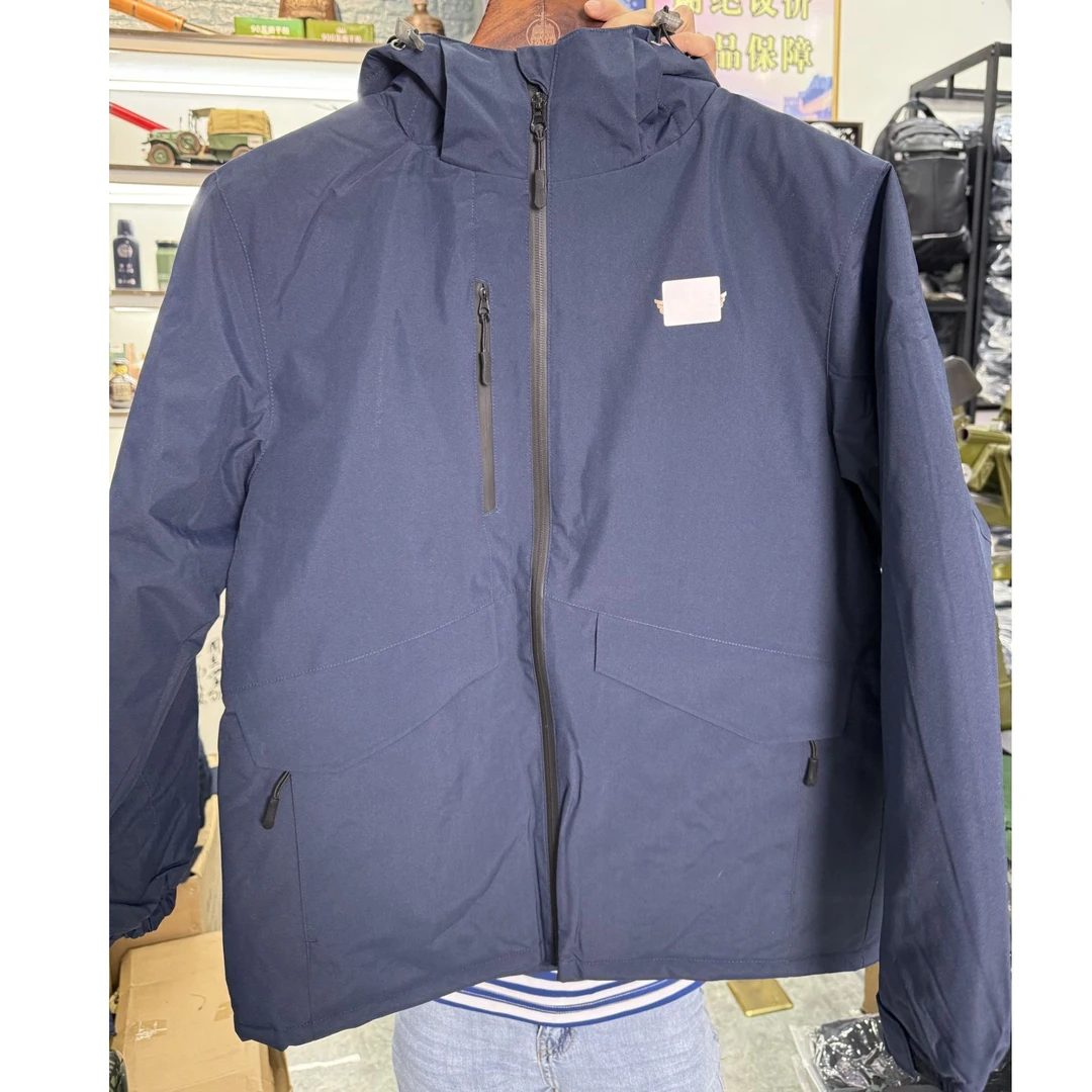 海藏青色棉冲锋衣