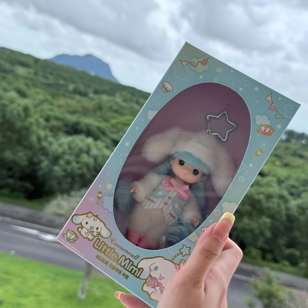 【济州岛限定】little mimi X大耳狗联名 大耳狗帽子小美 kitty摆件