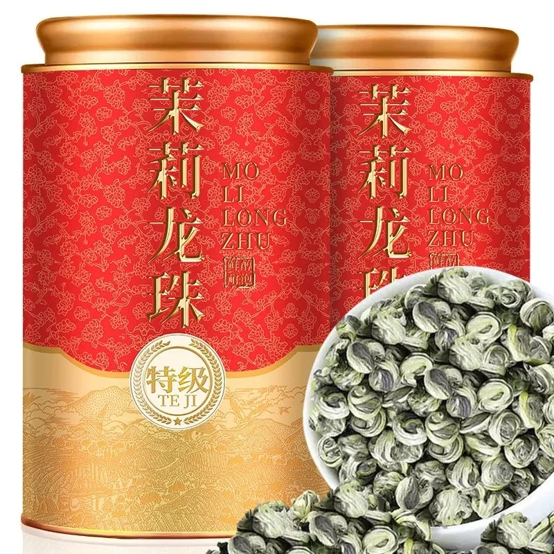 【茉莉龙珠】茉莉龙珠2024新茶正宗广西茉莉花茶浓香型一罐250克