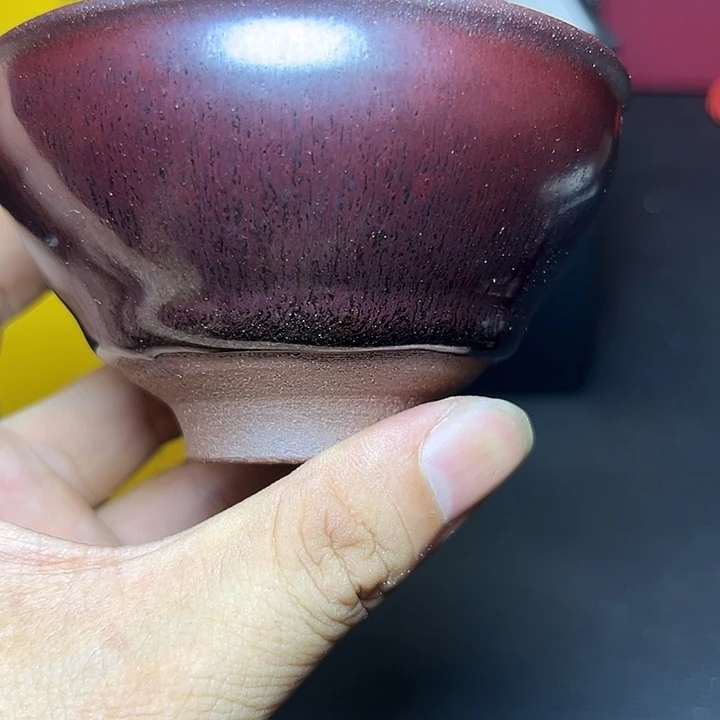 猎***翔茶盏建盏牛血茶盏