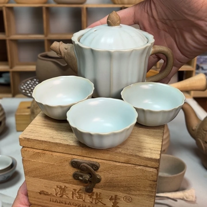 壶老段烧茶器茶具！