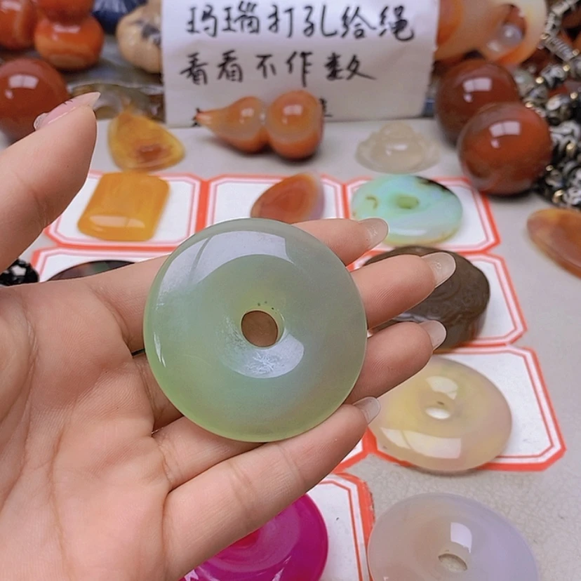 【闪购商品】未镶嵌玛瑙/玉髓珠宝半成品用****5