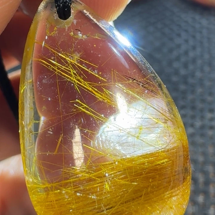 水晶吊坠(不含链)未镶嵌蛤*虎