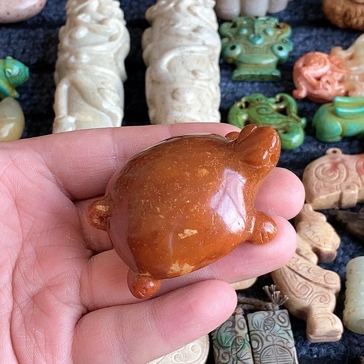 和田玉未镶嵌颈饰26